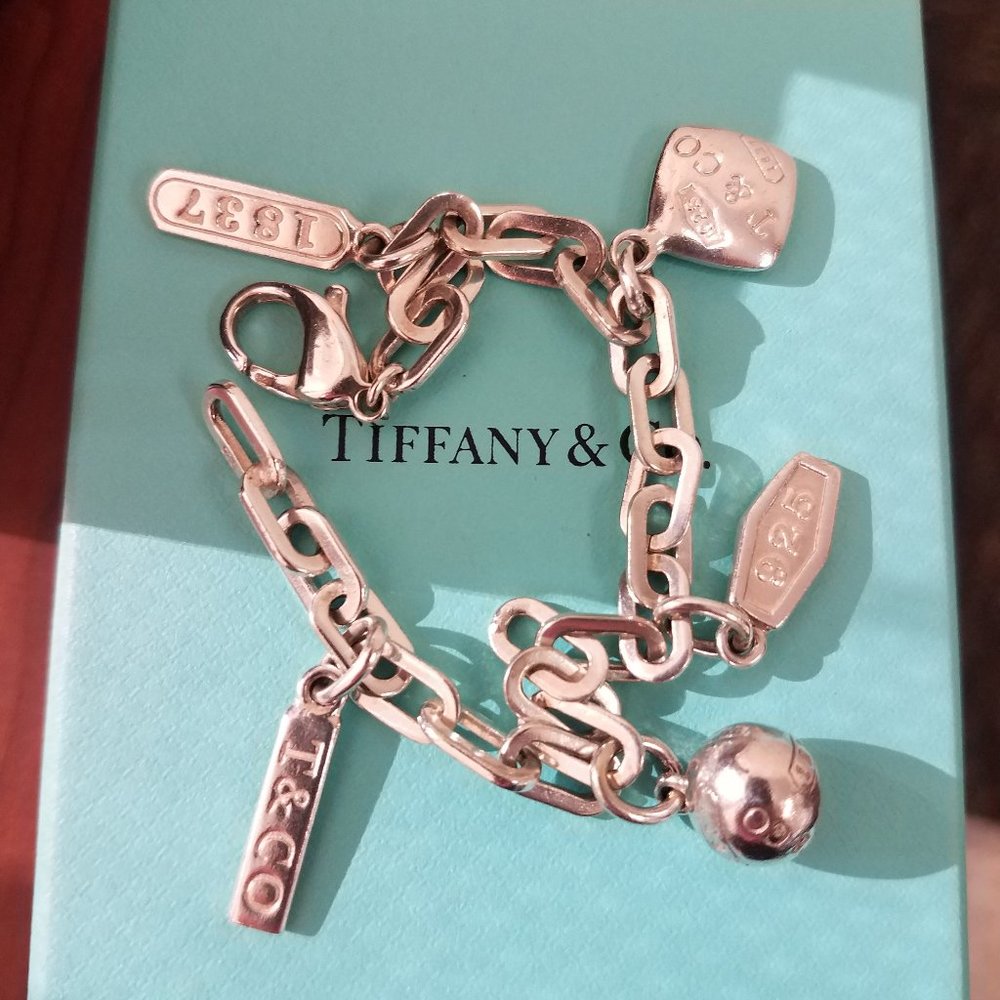 Tiffany & Co. Silver Charm Bracelet